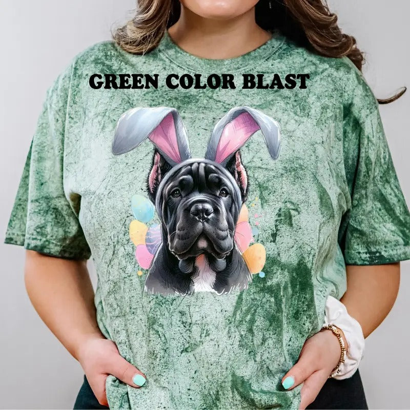 Easter Cane Corso Shirt ~ Relaxed Fit Printed USA Womenswear Casual Comfort Cotton T-Shirts, Hoodie, Sweatshirt - T-Shirt, Sweatshirt, Hoodie