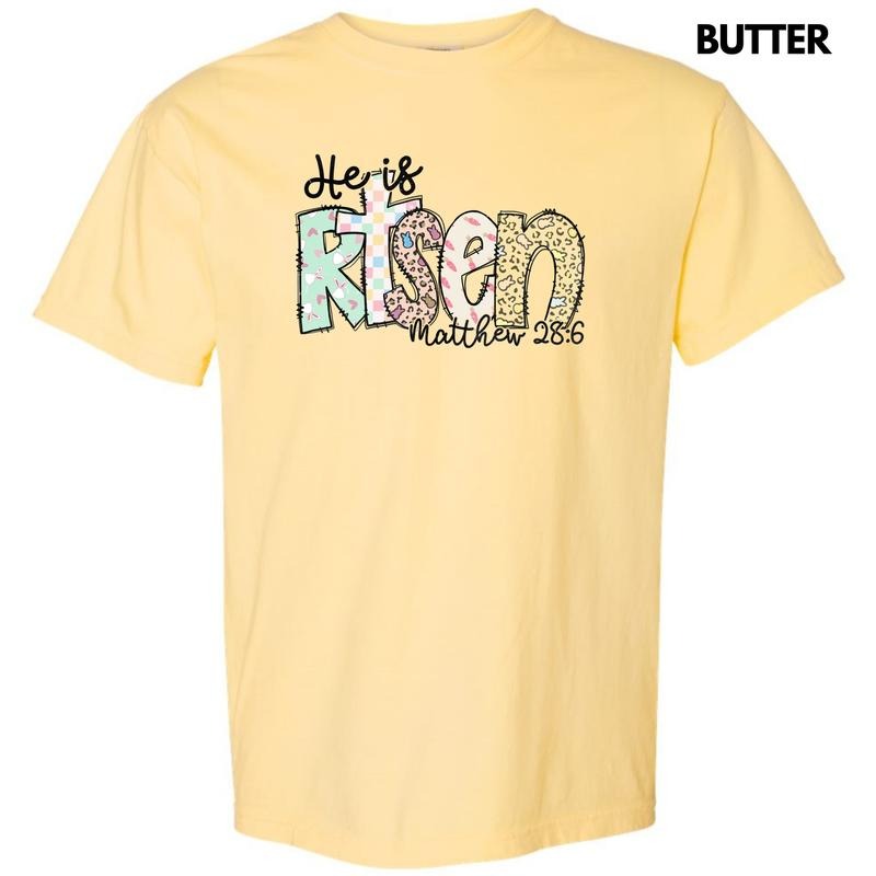 Easter He Is Risen Comfort Colors 'NLB' T-Shirts, Hoodie, Sweatshirt - T-Shirt, Sweatshirt, Hoodie