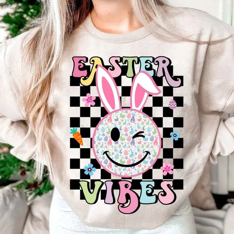 Easter Smiley Face Shirt Easter Bunny Shirt Happy Easter Leopard Smiley Bunny Shirt Peeps Shirt Smiley Face Trending T-Shirts, Hoodie, Sweatshirt - T-Shirt, Sweatshirt, Hoodie