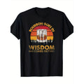 Easygoing Elegance Bourbon Wisdom" Cotton 100% Pure Short Sleeve Crew Neck Casual Fit Geometric Print All Seasons Made USA T-Shirts, Hoodie, Sweatshirt - T-Shirt, Sweatshirt, Hoodie