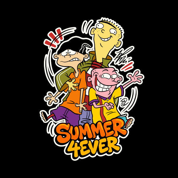 Ed Edd N Eddy Summer 4Ever Unisex T-shirt, Sweatshirt, Hoodie, Long Sleeve Tee - T-Shirt, Sweatshirt, Hoodie