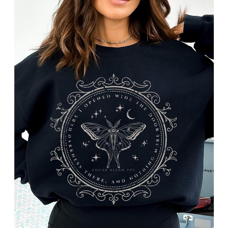 Edgar Allan Poe Edgar Allen Poe Gothic Clothes Goth Clothes Dark Romance Bookish Things Born Read Librariancore Literature Shirt T-Shirts, Hoodie, Sweatshirt - T-Shirt, Sweatshirt, Hoodie