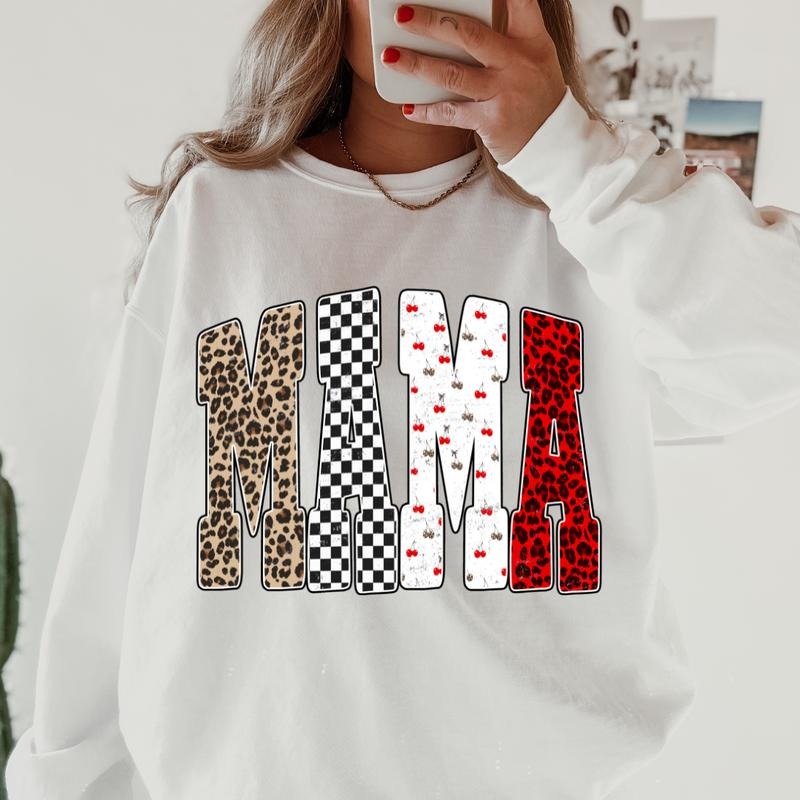 Edgy Mama ~ Relaxed Fit Printed USA Womenswear Casual Comfort Cotton Top Athletic Boho Chic T-Shirts, Hoodie, Sweatshirt - T-Shirt, Sweatshirt, Hoodie