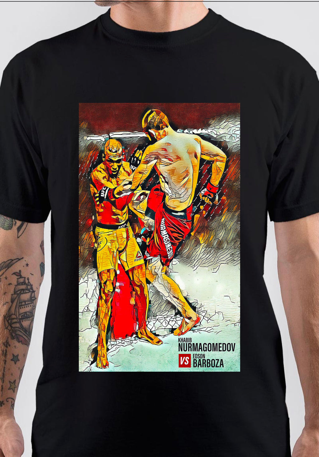 Edson Barboza Art Style001 T-Shirts, Hoodie, Sweatshirt - T-Shirt, Sweatshirt, Hoodie