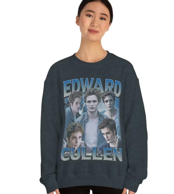Edward Cullen 90s Sweathirt Edward Cullen Shirt Team Edward Cullen Vintage Classic Retro T-Shirts, Hoodie, Sweatshirt - T-Shirt, Sweatshirt, Hoodie