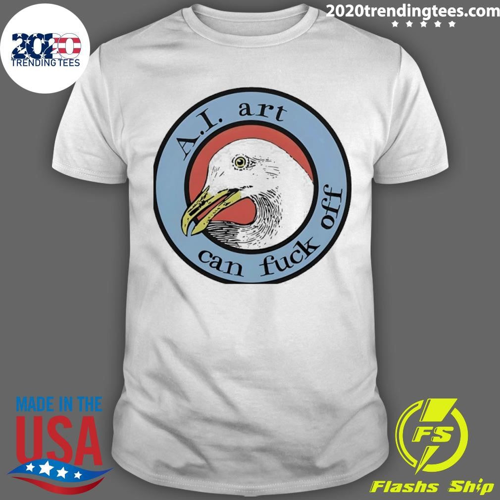 Effin Birds Ai Art Can Fuck Off Shirt Unisex T-shirt, Sweatshirt, Hoodie, Long Sleeve Tee - T-Shirt, Sweatshirt, Hoodie