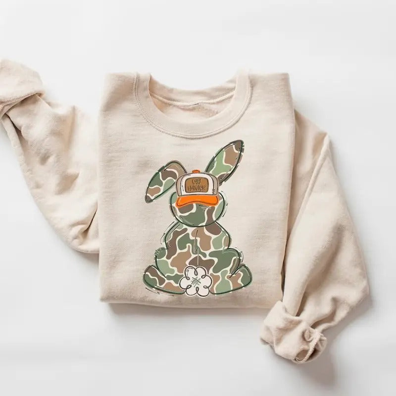 Egg Hunter Camo Easter Easter Day Shirt Camo Easter Bunny Shirt Happy Easter Shirt Easter Egg Hunt Shirt T-Shirts, Hoodie, Sweatshirt - T-Shirt, Sweatshirt, Hoodie
