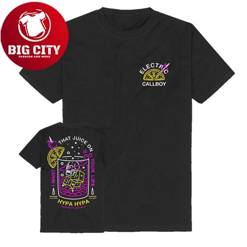 Electric Callboy Juice On Your Lips Two Sided Shirt Unisex T-shirt, Sweatshirt, Hoodie, Long Sleeve Tee - T-Shirt, Sweatshirt, Hoodie