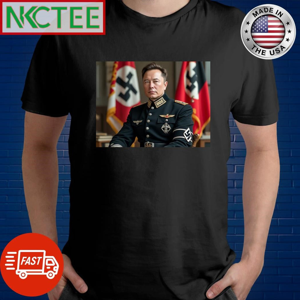 Elon Musk Nazi shirt Unisex T-shirt, Sweatshirt, Hoodie, Long Sleeve Tee - T-Shirt, Sweatshirt, Hoodie