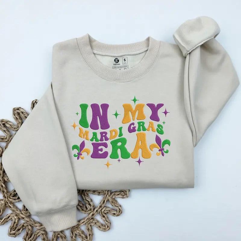 Embroidered My Mardi Gras Era Mardi Gras Beads Mardi Gras Womenstyle{N002}2 T-Shirts, Hoodie, Sweatshirt - T-Shirt, Sweatshirt, Hoodie
