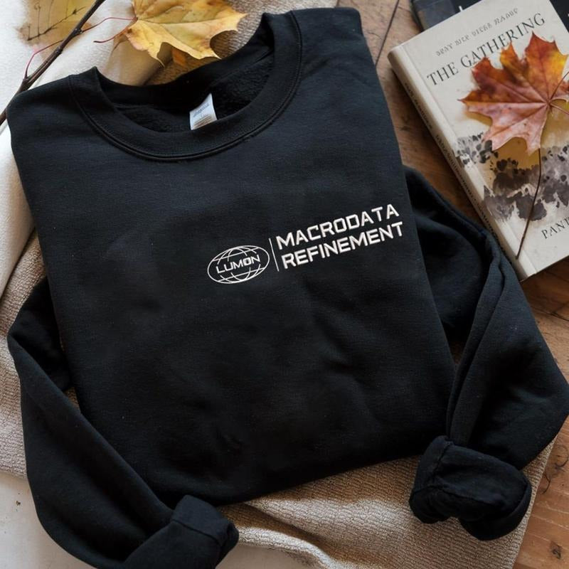 Embroidery Lumon Macrodata Refinement LUMON TV Show Inspired TV Lover Shirt Macrodata T-Shirts, Hoodie, Sweatshirt - T-Shirt, Sweatshirt, Hoodie