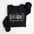 Emergency Department 4th July USA Emergency Room Nurse Shirt ER Nurse ER Tech Emergency Nurse Emergency Nurse T-Shirts, Hoodie, Sweatshirt - T-Shirt, Sweatshirt, Hoodie