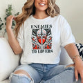 Enemies Lovers Book Club Bookish Reading Shirt Book Lover Romance Reader Dark Romance T-Shirts, Hoodie, Sweatshirt - T-Shirt, Sweatshirt, Hoodie