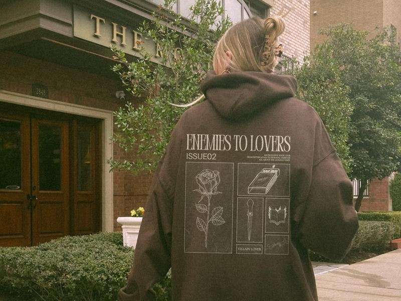 Enemies Lovers Morally Grey Romantasy Smut Reader Retro Reader Reading My Bookish Era Book Womenswear Soft Long Sleeves Fabric T-Shirts, Hoodie, Sweatshirt - T-Shirt, Sweatshirt, Hoodie