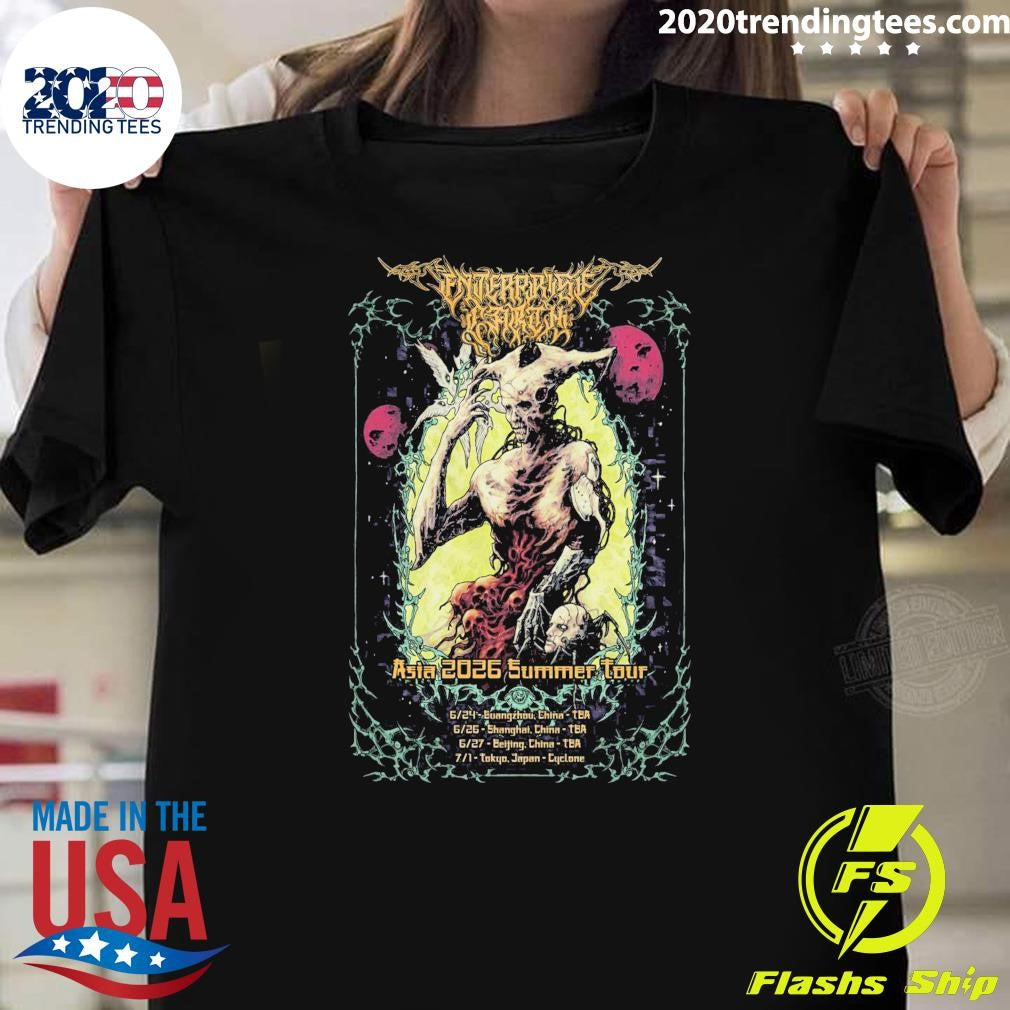 Enterprise Earth Asia 2026 Summer Tour Shirt Unisex T-shirt, Sweatshirt, Hoodie, Long Sleeve Tee - T-Shirt, Sweatshirt, Hoodie