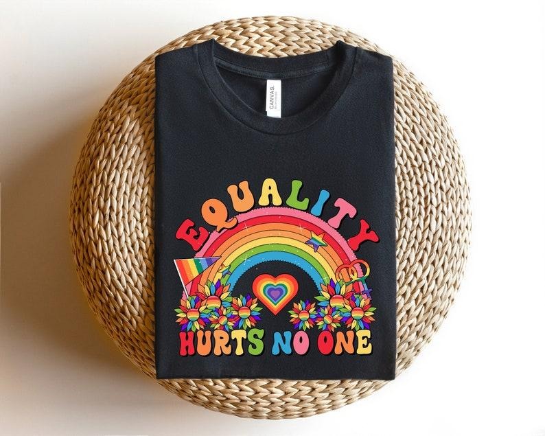 Equality Hurts No One Shirt Black Lives Matter Equal Rights Pride Shirt LGBT Shirt Social Justice Human Rights Anti Racism Gay Pride 03 T-Shirts, Hoodie, Sweatshirt - T-Shirt, Sweatshirt, Hoodie