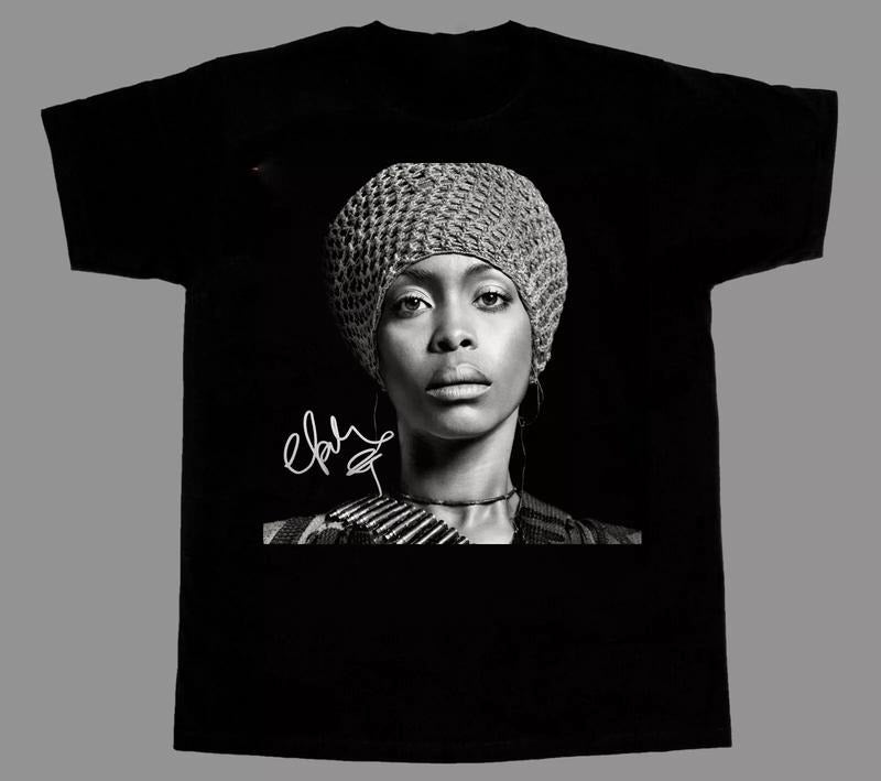 Erykah Badu Signature Short Sleeve Cotton Black T-Shirts, Hoodie, Sweatshirt - T-Shirt, Sweatshirt, Hoodie