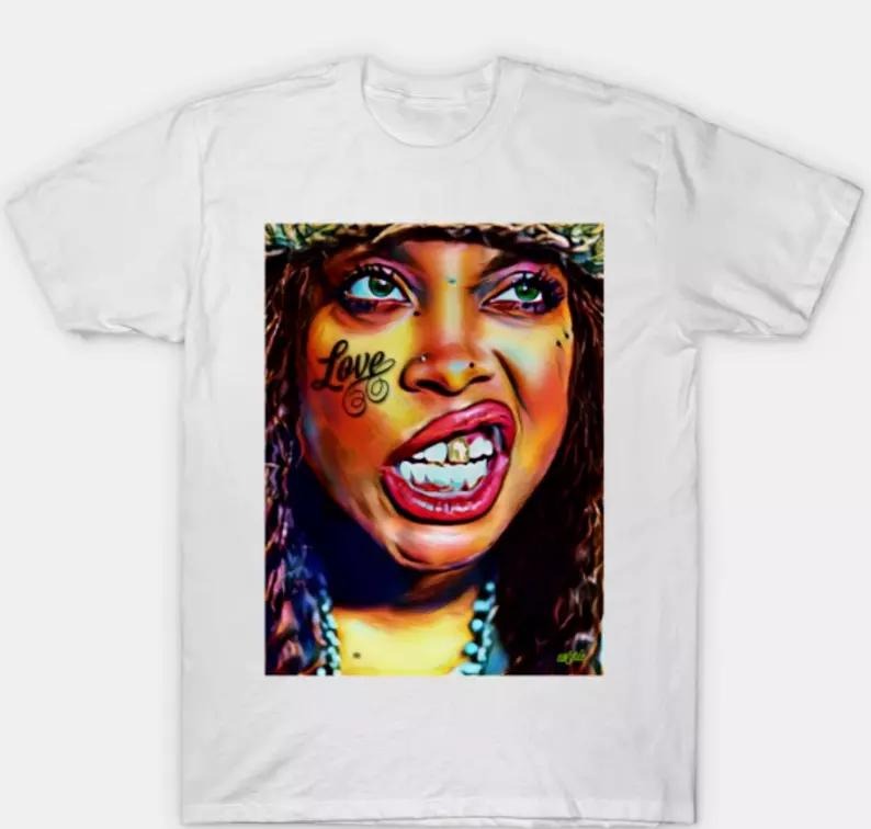 Erykah Badu Summer New New Summer Cotton Cotton Menswear T-Shirts, Hoodie, Sweatshirt - T-Shirt, Sweatshirt, Hoodie