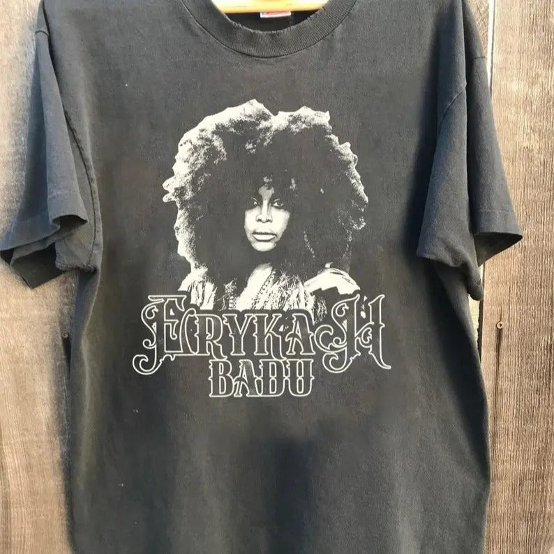 Erykah Music 2024 Tour Shirt Erykah Badu Concert 2024 Shirt 90s Music Rock Shirt Cotton Top Cotton Top Cotton Top Womenswear Fit T-Shirts, Hoodie, Sweatshirt - T-Shirt, Sweatshirt, Hoodie