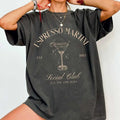 Espresso Martini Shirt Tini Time Social Club Retro Signature Cocktail Funny Drinking Girl Trip Colors Menswear Top T-Shirts, Hoodie, Sweatshirt - T-Shirt, Sweatshirt, Hoodie