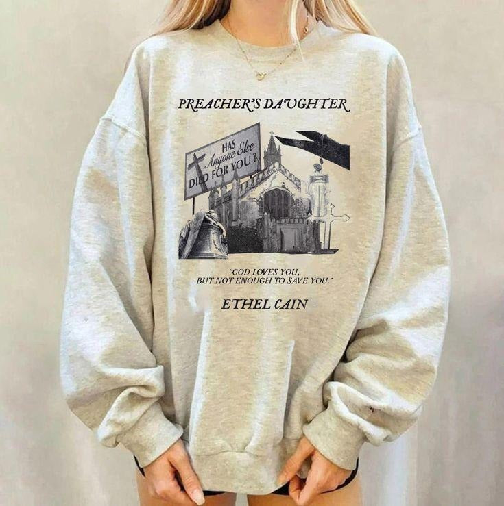 Ethel Cain Preacher'S Daughter Poster T-Shirts, Hoodie, Sweatshirt - T-Shirt, Sweatshirt, Hoodie