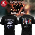 Evanescence 2026 World Tour North America Europe And UK Two Sided Shirt Unisex T-shirt, Sweatshirt, Hoodie, Long Sleeve Tee - T-Shirt, Sweatshirt, Hoodie