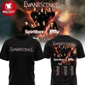Evanescence 2026 World Tour Spiritbox Poppy Celebrating Two Sided Shirt Unisex T-shirt, Sweatshirt, Hoodie, Long Sleeve Tee - T-Shirt, Sweatshirt, Hoodie