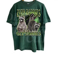 Even Baddies Get Saddies Vintage Retro Funny Alpha Raccoon Bootleg Funny Gag Oversize Vintage Opossum Menswear T-Shirts, Hoodie, Sweatshirt - T-Shirt, Sweatshirt, Hoodie