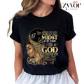 Even Midst My Storm I See God Working Out Casual Crew Neck Short Sleeve Tops Perfect T-Shirts, Hoodie, Sweatshirt - T-Shirt, Sweatshirt, Hoodie