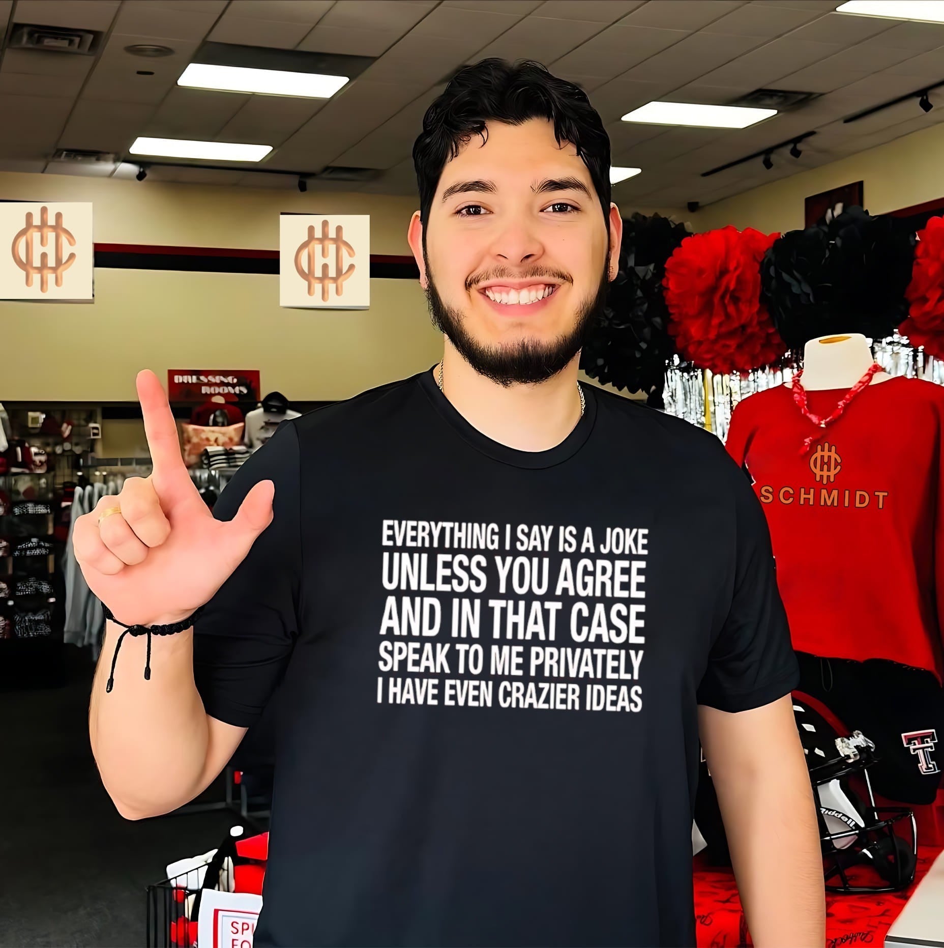 Everything I Say Is A Joke Unless You Agree With Me And In That Case Shirt Unisex T-shirt, Sweatshirt, Hoodie, Long Sleeve Tee - T-Shirt, Sweatshirt, Hoodie