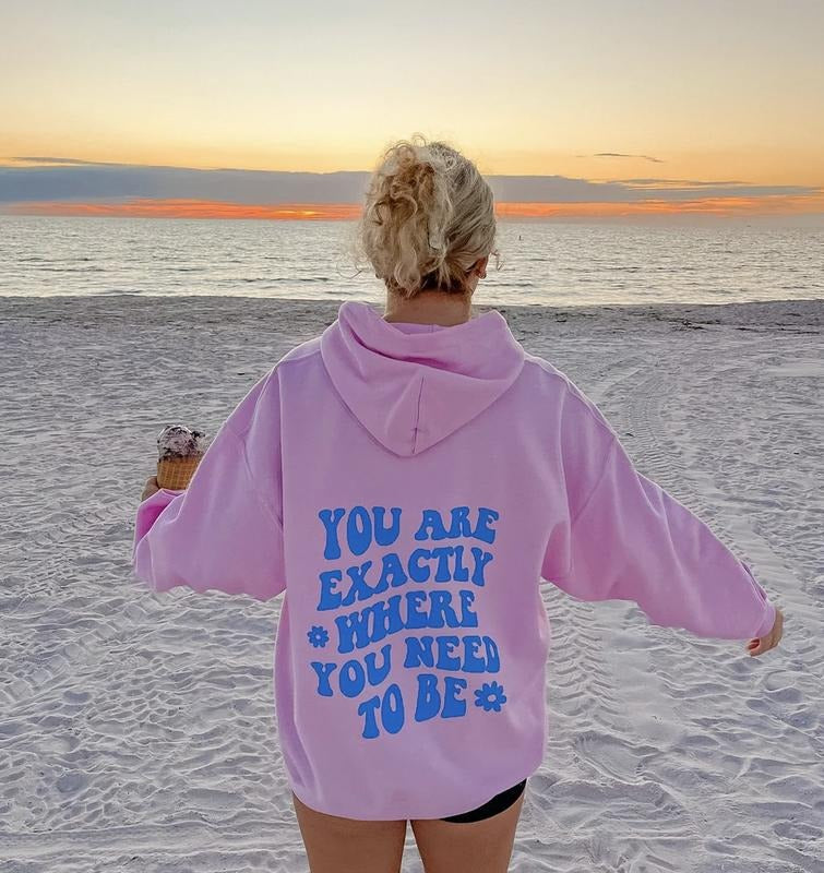 Exactly Where You Need Be Cotton Womenswear T-Shirts, Hoodie, Sweatshirt - T-Shirt, Sweatshirt, Hoodie