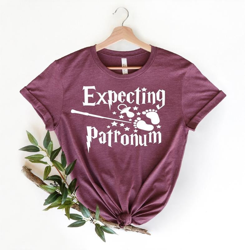 Expecting Patronum Shirt Baby Announcement Shirt Pregnancy Announcement Shirt Birth Announcement Pregnancy Maternity T-Shirts, Hoodie, Sweatshirt - T-Shirt, Sweatshirt, Hoodie