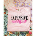Expensive Difficult Preppy Humor Light Pink Comfort Colors T-Shirts, Hoodie, Sweatshirt - T-Shirt, Sweatshirt, Hoodie