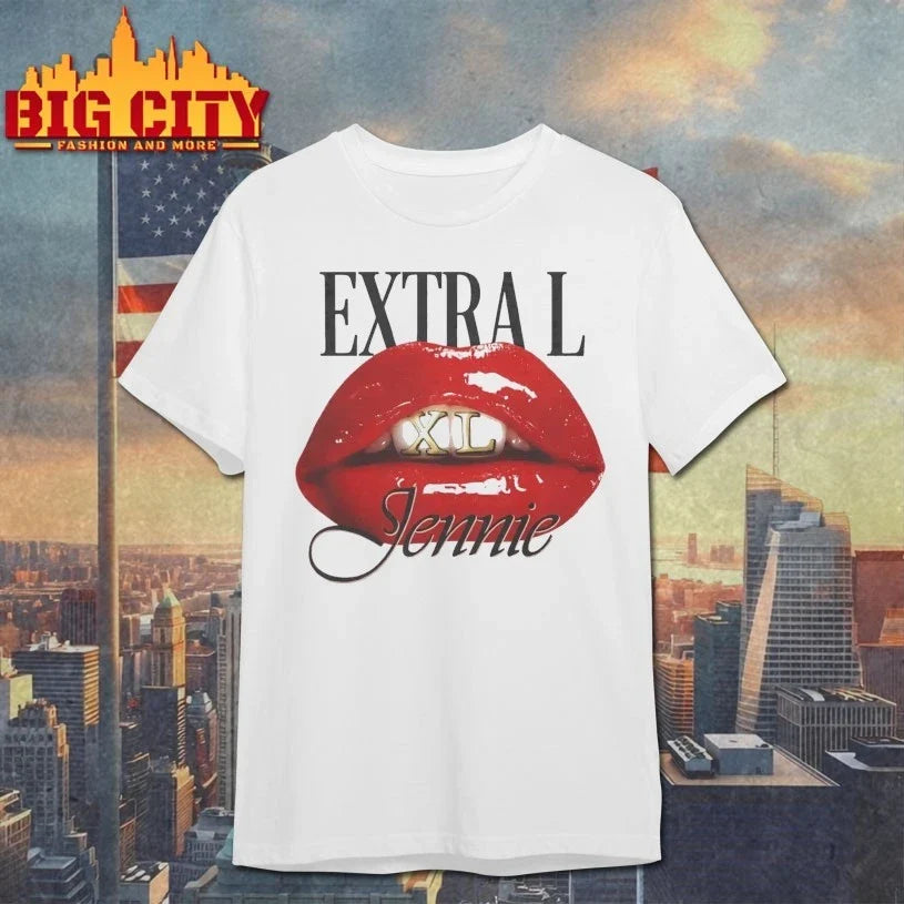 Extral Jennie Xl Lips shirt Unisex T-shirt, Sweatshirt, Hoodie, Long Sleeve Tee - T-Shirt, Sweatshirt, Hoodie