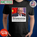 FBI probed Tim Walz close ties to Chinese Communist party including annual sanctioned trips to China shirt - T-Shirt, Sweatshirt, Hoodie