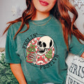 FEELING FESTIVE SKELETON (COMFORT COLORS CASUAL SHIRT SHIRT) Cotton Fabric T-Shirts, Hoodie, Sweatshirt - T-Shirt, Sweatshirt, Hoodie