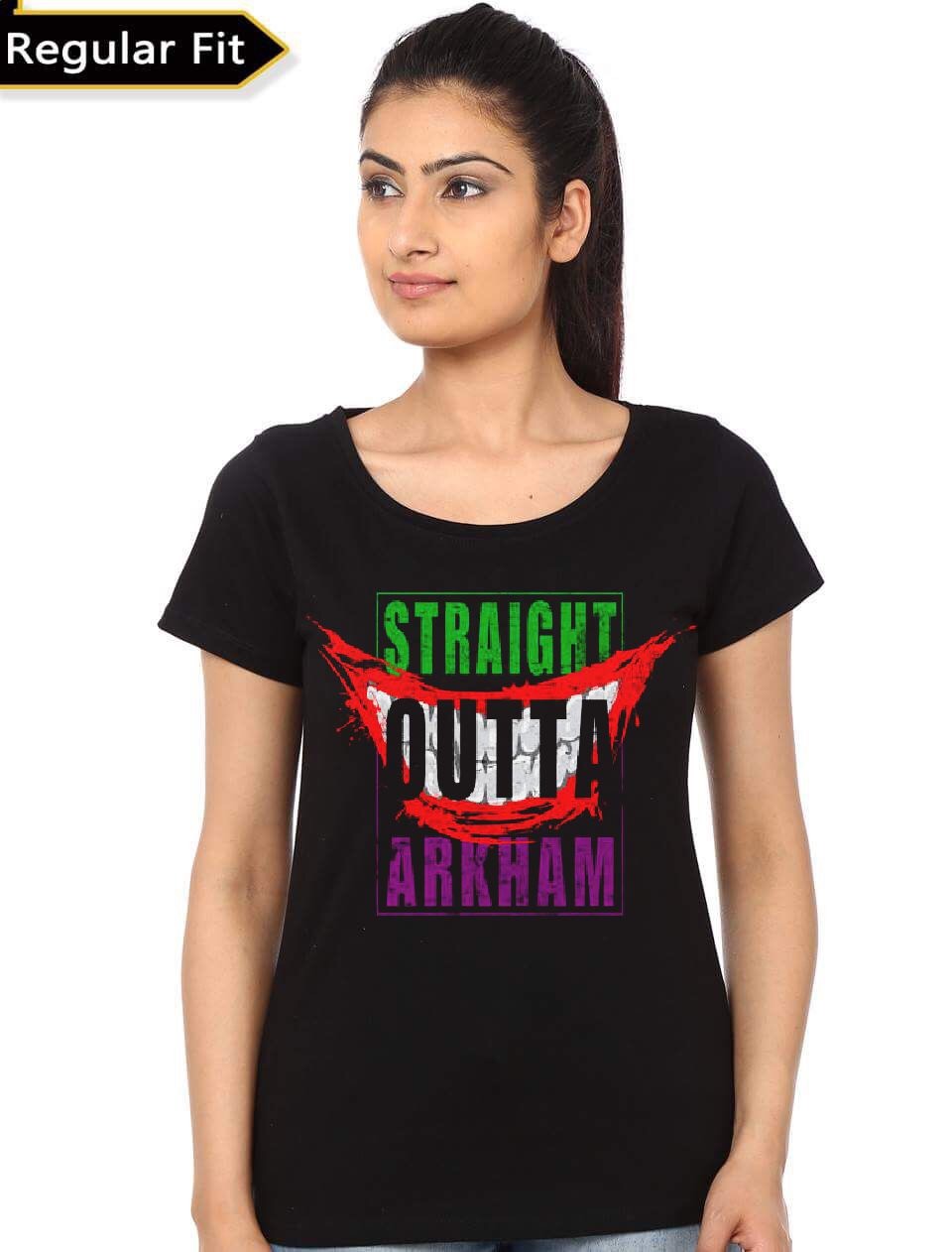 Straight Outta Arkham S T-Shirts, Hoodie, Sweatshirt - T-Shirt, Sweatshirt, Hoodie