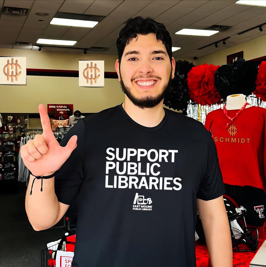 FOEMPL Support Public Libraries shirt Unisex T-shirt, Sweatshirt, Hoodie, Long Sleeve Tee - T-Shirt, Sweatshirt, Hoodie