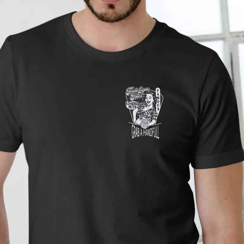 FONDA LYNN DEE'S FAMOUS HOT NUTS Cotton Menswear T-Shirts, Hoodie, Sweatshirt - T-Shirt, Sweatshirt, Hoodie