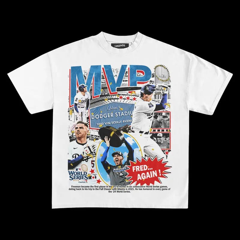 FREDDIE FREEMAN MVP 2024 VINTAGE FAN T-Shirts, Hoodie, Sweatshirt - T-Shirt, Sweatshirt, Hoodie