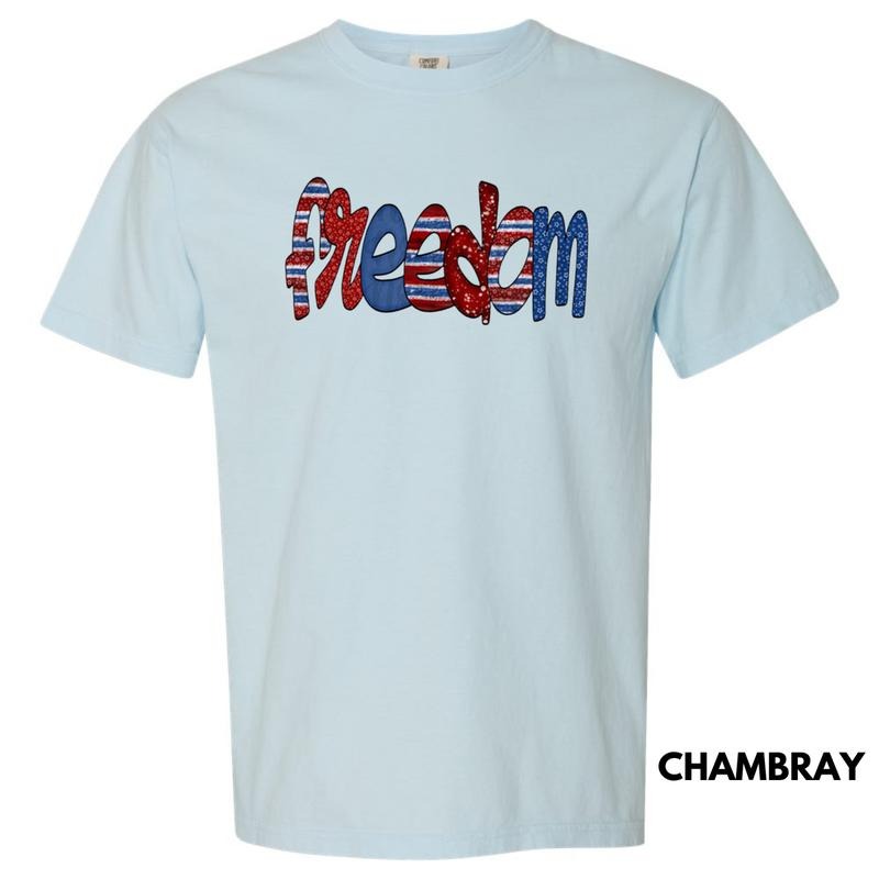 FREEDOM Doodle Comfort Colors T-Shirts, Hoodie, Sweatshirt - T-Shirt, Sweatshirt, Hoodie