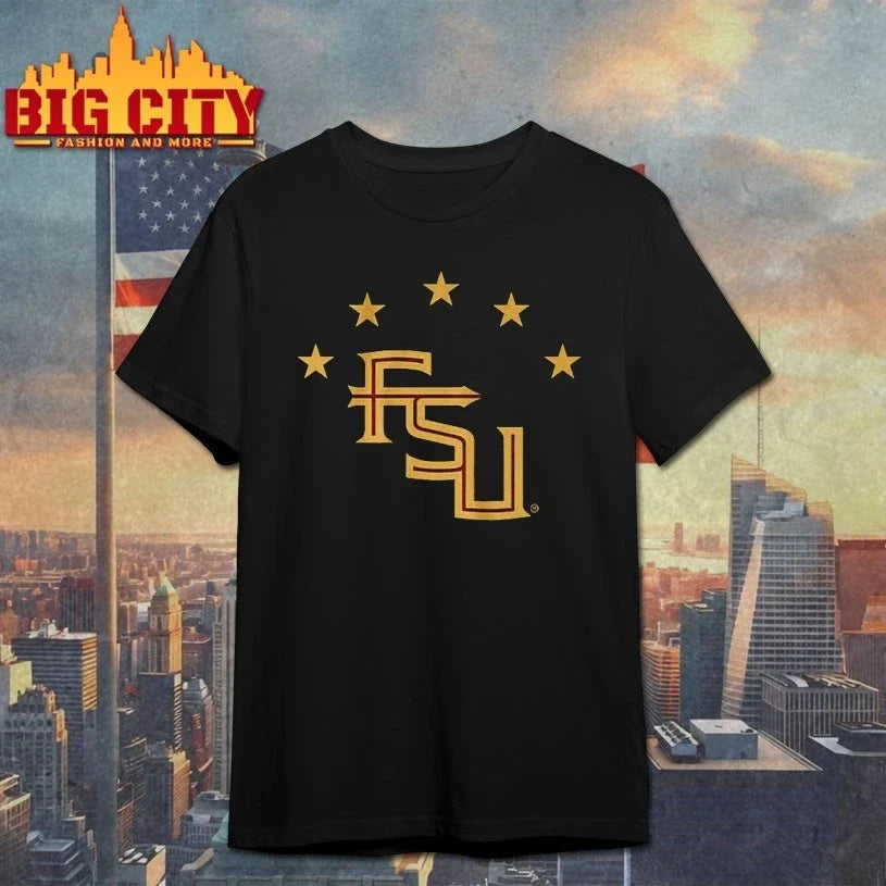 FSU Soccer Five Stars shirt Unisex T-shirt, Sweatshirt, Hoodie, Long Sleeve Tee - T-Shirt, Sweatshirt, Hoodie