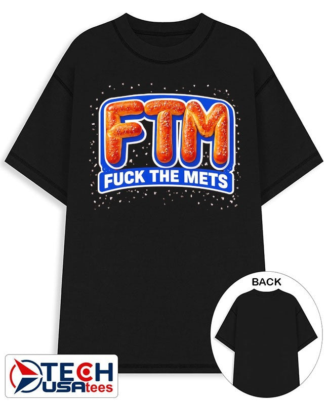 FTM fck the Mets Philly Pretzel shirt Unisex T-shirt, Sweatshirt, Hoodie, Long Sleeve Tee - T-Shirt, Sweatshirt, Hoodie