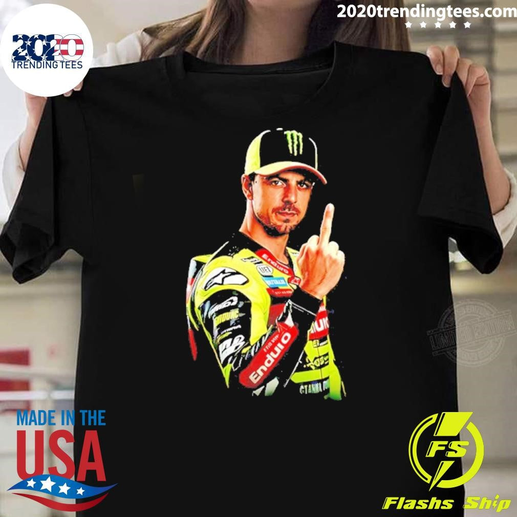 Fabio Di Giannantonio Moto Gp Middle Finger Meme Shirt Unisex T-shirt, Sweatshirt, Hoodie, Long Sleeve Tee - T-Shirt, Sweatshirt, Hoodie