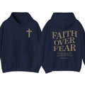 Faith Over Fear 2 Sided Christian Shirt T-Shirts, Hoodie, Sweatshirt - T-Shirt, Sweatshirt, Hoodie