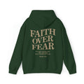Faith Over Fear Christian 2 Sides Jesus Clothes Christian ; Cotton Menswear T-Shirts, Hoodie, Sweatshirt - T-Shirt, Sweatshirt, Hoodie