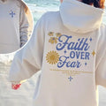 Faith Over Fear Christian Bible Verse Jesus Church Christian Streetwear T-Shirts, Hoodie, Sweatshirt - T-Shirt, Sweatshirt, Hoodie