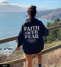 Faith Over Fear Jesus Jesus Christian Christian T-Shirts, Hoodie, Sweatshirt - T-Shirt, Sweatshirt, Hoodie