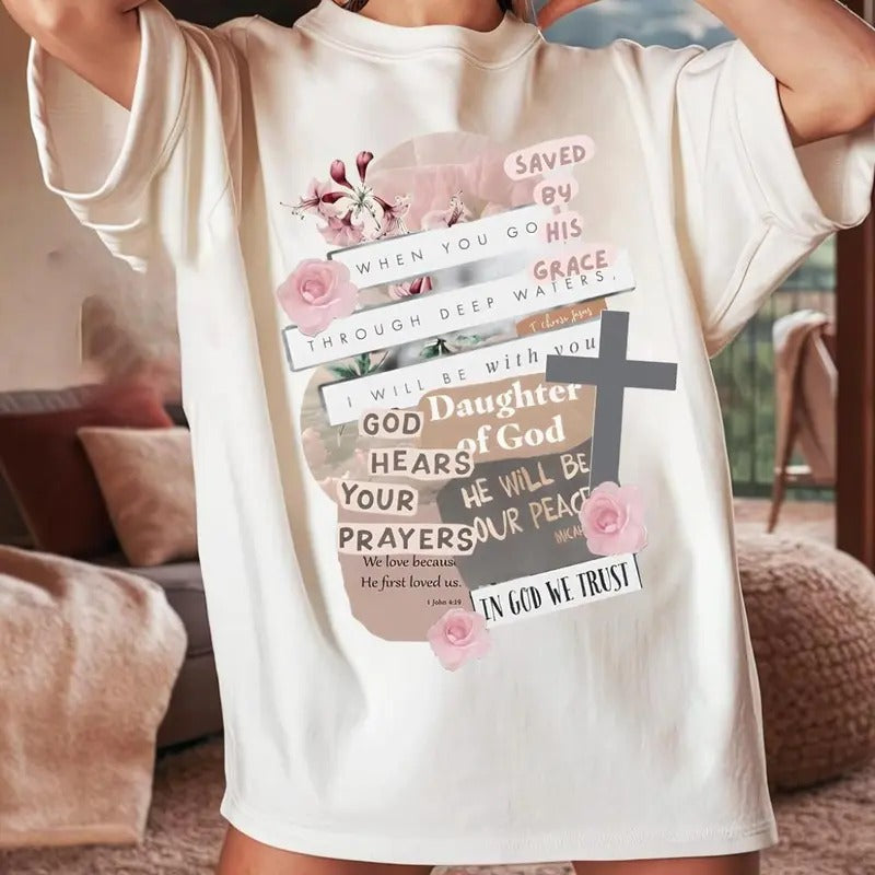 Faith Shirt Christian Shirt Jesus Shirt Collage Shirt God Shirt Relaxed Fit Easygoing Feel Soft Touch Feels Like T-Shirts, Hoodie, Sweatshirt - T-Shirt, Sweatshirt, Hoodie