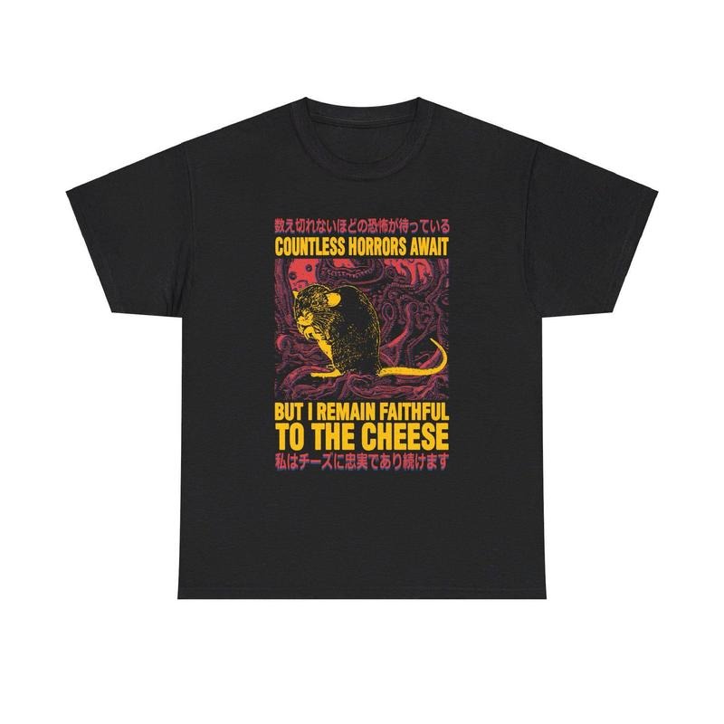 Faithful Cheese Japanese Horror Rat T-Shirts, Hoodie, Sweatshirt - T-Shirt, Sweatshirt, Hoodie